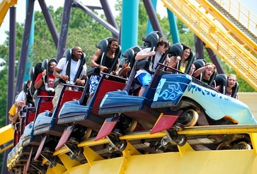 amusement park coaster